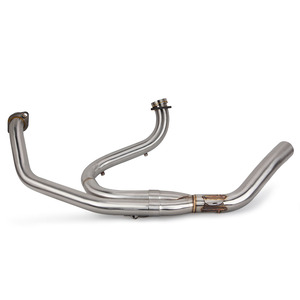 Tubo di Scarico Anteriore Modificato per Moto, Compatibile con Silenziatore Originale per Honda XL650 XL650V <span class=keywords><strong>Transalp</strong></span> <span class=keywords><strong>650</strong></span> XL600 XL600V <span class=keywords><strong>Transalp</strong></span> 600 - Product Image 5