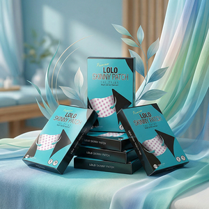 แผ่นแปะลดสัดส่วนต้นขา LOLOSKINNY Black Edition 10 ชิ้น ลดเซลลูไลท์ กระชับสัดส่วนต้นขา ช่วยเผาผลาญไขมันส่วนเกิน ปรับรูปร่างส่วนล่าง - Product Image 2