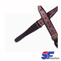 Sangle de guitare basse acoustique électrique classique ceinture de guitare en cuir PU pour fournitures de fête promotionnelles