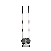 Nouvel Arrivage Appareil de Fitness Compact avec Poignées Rembourrées et Plaques de Repose-Pieds Stables Stepper
