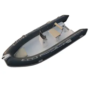 5.2m rib 520 Patrouille Sauvetage Pêche Sportive Vitesse Plaisir Gonflable Rigide de Bateau À Moteur