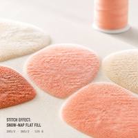 Fil à broder en nylon 28s mercerisé haute ténacité 1500m 265 couleurs, fil épais pour pulls, vente en gros
