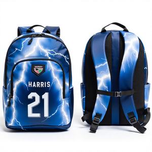 Sac à dos de sport personnalisable en polyester 100 % de haute qualité, idéal pour toutes les occasions : randonnée, plein air, affaires, femme, homme – Vente chaude - Product Image 1