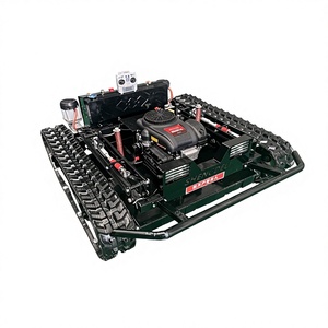 เครื่องตัดหญ้าแบบสายพานลำเลียงไร้สาย SDL608-80B ระดับมืออาชีพ ใช้เชื้อเพลิงเบนซิน ควบคุมด้วยรีโมทคอนโทรล ความกว้างการตัด 80 ซม. เหมาะสำหรับใช้งานในสวนผลไม้ ไร่นา และพื้นที่ลาดชัน - Product Image 2