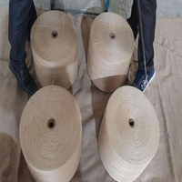 Fil de jute naturel ciré, écologique et recyclable, 100 % jute, pour la fabrication de bijoux en cuir, la tapisserie, la couture