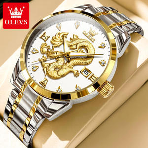 Reloj de Oro para Hombre, Nuevo y en Oferta, Reloj de Pulsera de Cuarzo de Lujo, Deportivo, Casual, Resistente al Agua, Reloj Masculino - Product Image 5
