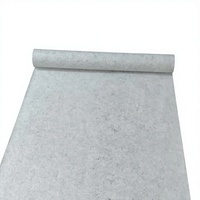Rouleaux de tissu non tissé gris auto-adhésif 160 g/m² pour peintre, feutre de sous-couche de tapis