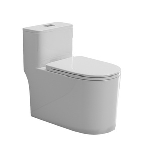 Hộ gia đình hiện đại im lặng siphonic gốm nhà vệ sinh đường kính lớn tuôn ra chống tắc nghẽn chống đóng băng tính năng ống lớn tiêu chuẩn - Product Image 1