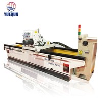 Mesin Pengasah Pisau Presisi Otomatis YUEQUN 200mm 6kW, Dikendalikan PLC, Pompa, Motor, Bantalan, Gear, Mesin, Multi-Voltase