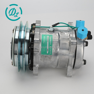 คอมเพรสเซอร์แอร์ EexcavaStart SD508 ร่องเดี่ยว B สำหรับรถขุด รถแทรกเตอร์ รถตัก อะไหล่ทดแทนที่เชื่อถือได้ ประสิทธิภาพสูง 12V 24V รับประกัน 1 ปี - Product Image 1