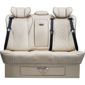 Asiento Trasero Modificado de Cuero Premium Plegable para MPV de Lujo Personalizado de Feigeer Tech, con Reposabrazos y Cajón de Almacenamiento para Camioneta - Product Image 1