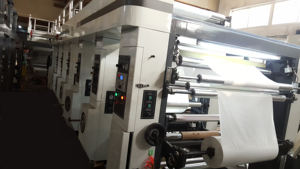 آلة طباعة متعددة الألوان عالية السرعة للطباعة الغائرة الصناعية على أفلام البلاستيك PE وPET وOPP وBOPP - Product Image 3