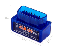 Nouveau OBD V2.1 Mini ELM327 OBD2 Blue Tooth Auto Scanner OBDII 2 voiture ELM 327 testeur outil de Diagnostic pour Android Windows Symbian
