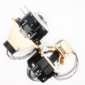 Commercio all'ingrosso 3 pollici Laser Bi-LED proiettore lente 140W 13000LM 6500K con cuscinetto a sfera ventilatore Plug and Play per Subaru guarder <span class=keywords><strong>2016</strong></span> - Product Image 4