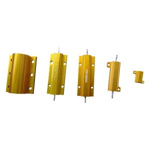 Resistencia Fija <span class=keywords><strong>de</strong></span> Aluminio para <span class=keywords><strong>Casa</strong></span> o Oficina, 25W, 0.1 ohmios, 10 ohmios, Bobinada - Product Image 2