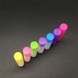 5g mini tube de baume à lèvres Transparent coloré avec plateau de remplissage en silicone, vente en gros - Product Image 3