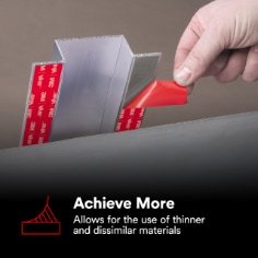 3m công nghiệp chất kết dính và băng 3M VHB Băng RP + 160gf màu xám 1.60mm băng có độ bám dính tốt với bề mặt cao và trung bình - Product Image 5