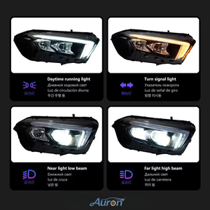 ชุดไฟหน้า LED AURON คุณภาพสูง รุ่นใหม่ 12V 6000K CSP 36W ชิป LED ความสว่าง 6000 ลูเมนส์ รูปทรงหลอดไฟ D2H สำหรับรถยนต์ A-CLASS W177 Accord ปี 2019-2022 แบบ OE - Product Image 3