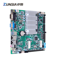J4125 1LAN 6Com DDR4 2 * LVDS Mini industri ITX Motherboard untuk penagihan ritel Restoran elektronik sentuh mesin kasir POS