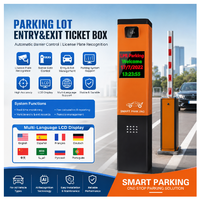 Système de stationnement automatique intelligent TGW OEM, système de reconnaissance de plaque d'immatriculation, système de billetterie de stationnement avec écran LCD