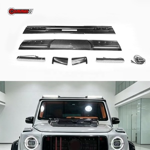สำหรับ Mercedes Benz G Class W464 W463a อัพเกรดสไตล์ BB G900 ปีกหลังคาหน้าคาร์บอนแห้ง  พรีเพรกแท้ สปอยเลอร์หลังคา  ขายตรงจากโรงงาน - Product Image 1