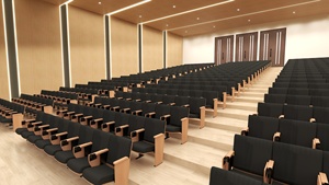 Môi trường mới Auditorium chỗ ngồi cho các trường học lớp học Sân khấu đồ nội thất với ghế và bảng cho Auditorium lớp học sử dụng - Product Image 4