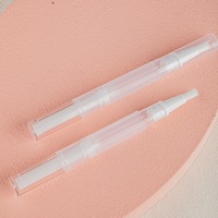 2ml 3ml 5ml Accessoires de maquillage Tube Container Lip Gloss Cuticle Oil Nail Polish Empty Twist Pen avec Brush Applicator