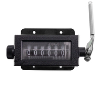 D94-S 0-999999 Compteur mécanique réinitialisable à 6 chiffres pour le comptage et le suivi