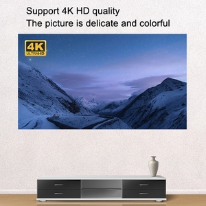 Cortina de Proyección de Metal antiluz HD, plegable, 16:9, pantalla de proyección de 100 pulgadas - Product Image 6