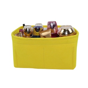 Inserto organizador de monedero de fieltro BSCI para bolsos compatible con inserto organizador de bolso de mano de fieltro rápido y más con 3 tamaños - Product Image 1