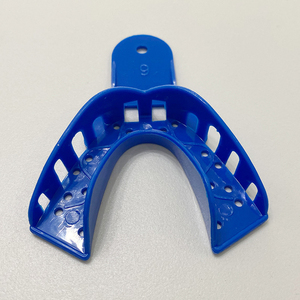 Vassoio Orale in Plastica Blu Facile da Pulire per Impronte Dentali, Misura Adulti/Bambini - Product Image 4
