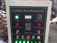 Nouvelle machine d'impression flexographique pour papier d'aluminium et papier, pour sacs en papier, couvercles de yaourts, haute vitesse, automatique