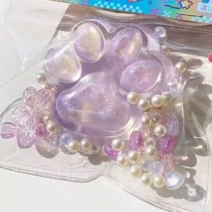 Juguetes Sensoriales Antiestrés de Goma Suave TRP, Diseño de Pata de Gato y Donut, Novedad Mochi, Regalos para Niños, Venta al Por Mayor - Product Image 2