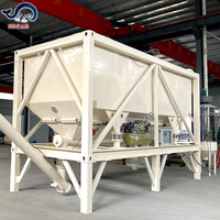 Silo conteneur portable avec alimentation manuelle par sac pour des coûts d'exploitation réduits