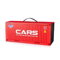 48 Coches de Juguete de Metal Fundido a Presión con Caja Contenedora para Niños, Mini Vehículos de Carreras, Regalo de Fiesta, Mini Coche de Juguete Metálico