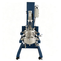 Cuve de mélange antiadhésive en PTFE et acier inoxydable pour réacteur, réservoir sous pression, moteur haute pression et haute température, facile à nettoyer