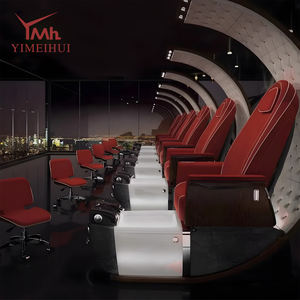 Luxuriöser Elektrischer 3-in-1 Pediküre-Stuhl, Acetonbeständiger Nagel- und Fuß-Spa-Massagestuhl für Gewerbliche Salons - Product Image 2