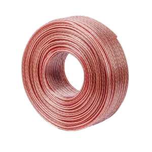 สายสัญญาณเสียง <span class=keywords><strong>2</strong></span> แกน 1.5 มม. <span class=keywords><strong>2</strong></span>.5 มม. สีแดงดำ สายทองแดง สายลำโพง - Product Image 5