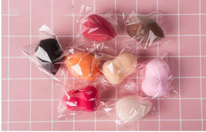 อุปกรณ์แต่งหน้าฟองน้ำสำหรับไข่บีบีครีมซีซีรองพื้นขยายใหญ่หัวเห็ดน้ำแป้งพัฟเครื่องสำอาง - Product Image 6