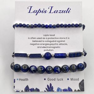 Bracelet en pierre naturelle avec perles de verre colorées pour l'ancrage et la mise en équilibre, compatible FBA pour les grossistes, option d'expédition assurée - Product Image 3