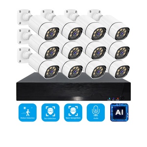 AI IP <strong>Camera</strong> 12 Channel 12CH POE NVR Kit 5MP CCTV Security <strong>Camera</strong> <strong>System</strong> <strong>Face</strong> Facial <strong>Recognition</strong> with White Black List Blacklist - Product Image 2