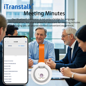 Traductor <span class=keywords><strong>de</strong></span> Videollamadas Inteligente Itranstalk, Traducción Instantánea para Más <span class=keywords><strong>de</strong></span> 142 Idiomas, Reunión en Línea, Dispositivo <span class=keywords><strong>de</strong></span> Traducción Inalámbrico Mini - Product Image 3