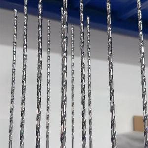 Brocas Longas de Alta Qualidade Direto da Fábrica para Uso em Máquinas CNC, Broca de Furo Profundo em Carbeto Sólido com Resfriamento Interno - Product Image 3