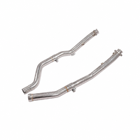 Downpipe droit SS304 pour Mercedes-Benz AMG ML63 W167 5.5T, amélioration du son sportif