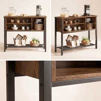 Étagère murale multi-niveaux en métal pour cuisine, salle à manger, garde-manger, chambre à coucher