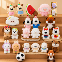 En stock : Jouets en peluche chiot moelleux Anime, 8 pouces, animaux en peluche, jouets pour enfants thème dessin animé et anime, pour machine à griffes