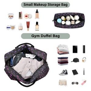 กระเป๋าเดินทางกันน้ำสำหรับวันหยุดสุดสัปดาห์ กระเป๋าถือขึ้นเครื่อง กระเป๋ากีฬา กระเป๋าเดินทางแบบดัฟเฟิล ดีไซน์ทันสมัย - Product Image 4