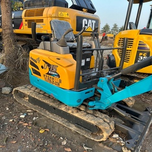 Excavatrice sur chenilles Kubota U15 d'occasion, de fabrication japonaise, pour la construction de centrales thermiques, se vend bien au Cambodge. - Product Image 1
