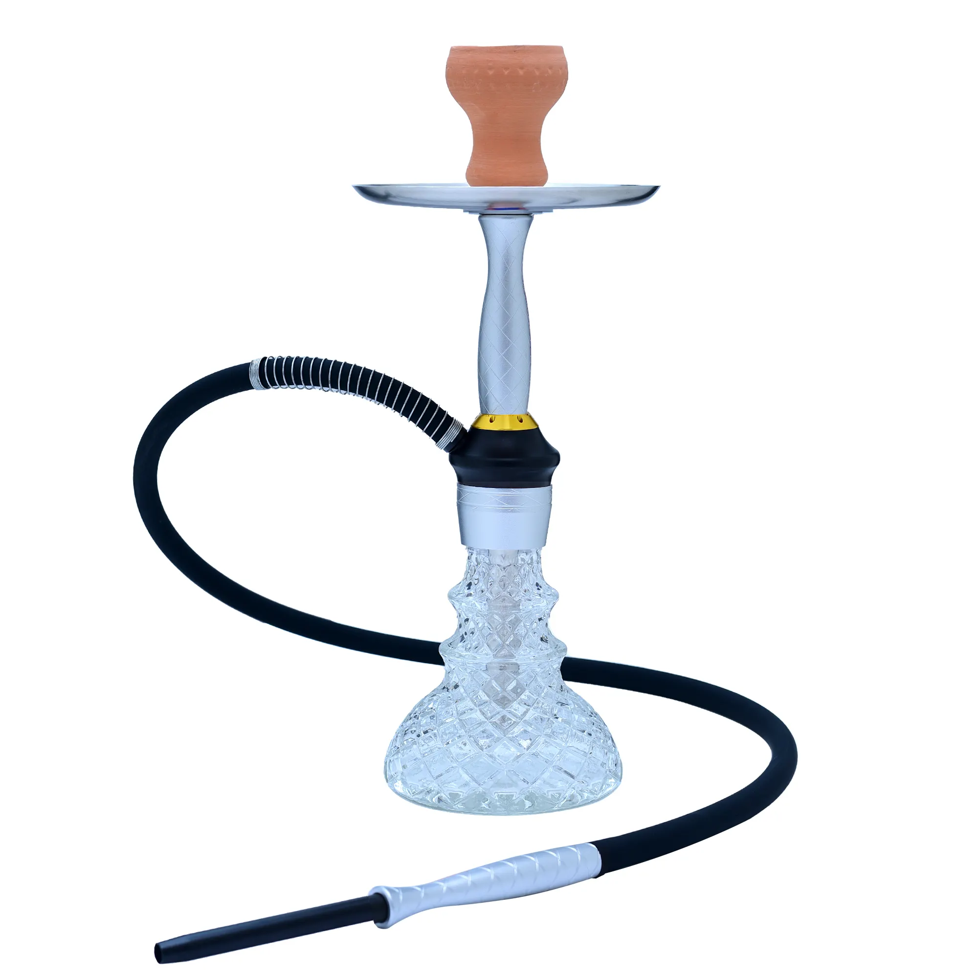 Da nhôm hộ gia đình cá nhân du lịch Đảng giải trí phòng chai thủy tinh hookah bán buôn màu sắc phong cách trái cây Hương vị thanh hookah