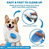 Lot de 6 pièces : Kit de toilettage pour chien, accessoires de bain pour animaux, serviette de bain absorbante, gant de lavage, outils d'entretien du pelage brillant pour la salle de bain